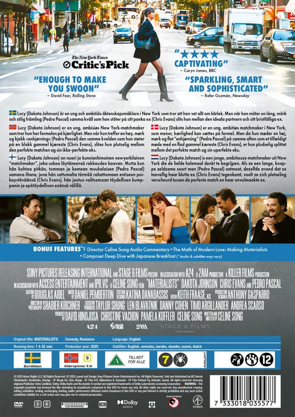 Materialists (2025) (DVD)