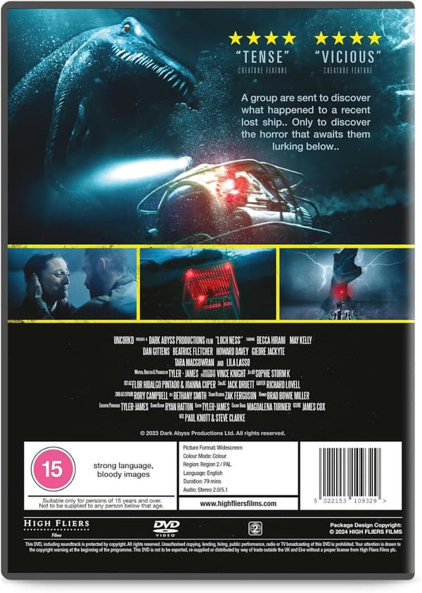 The Loch Ness Horror (2023) (DVD)