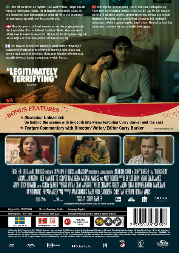 Obsession (2025) (DVD)