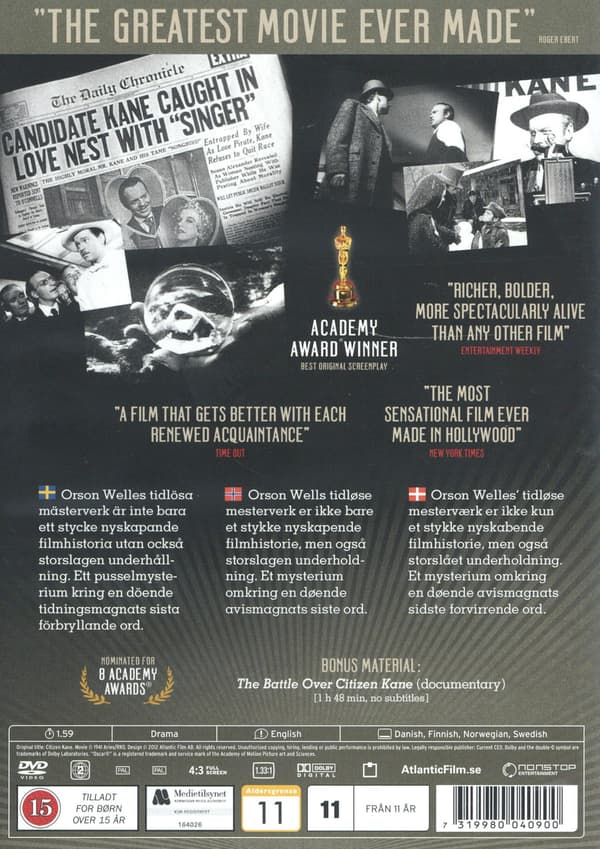 Citizen Kane (1941) (DVD)