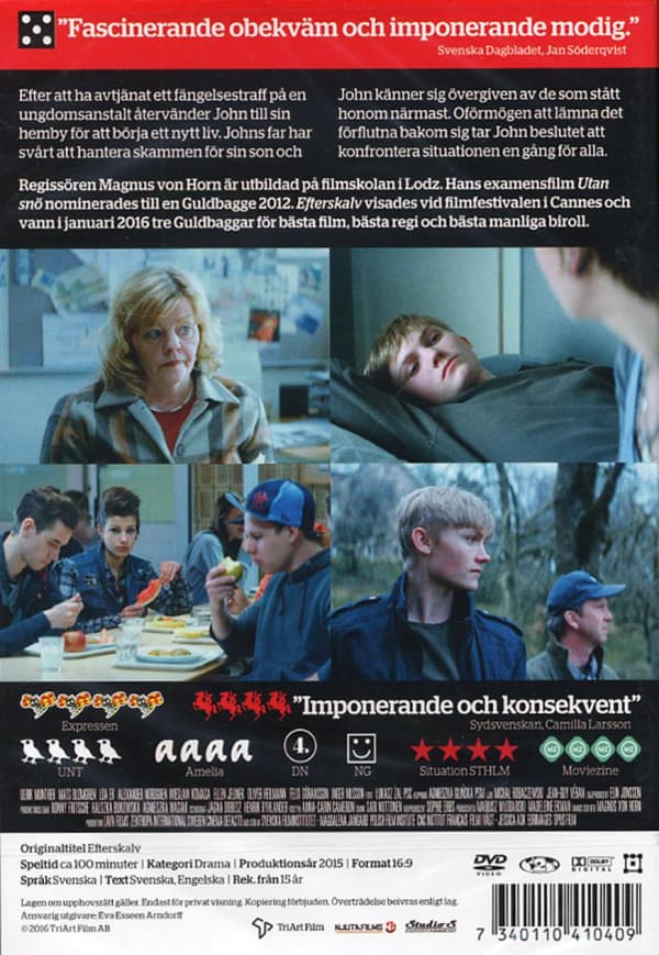 Efterskalv (2015) (DVD)