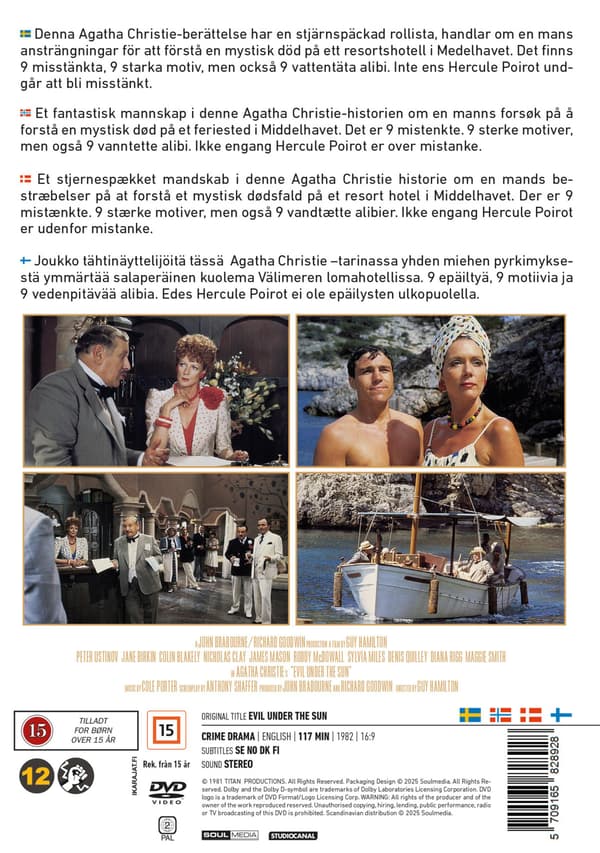 Evil Under the Sun (1982) (DVD)
