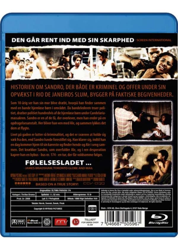 Last Stop 174 (2008) (Blu-Ray)
