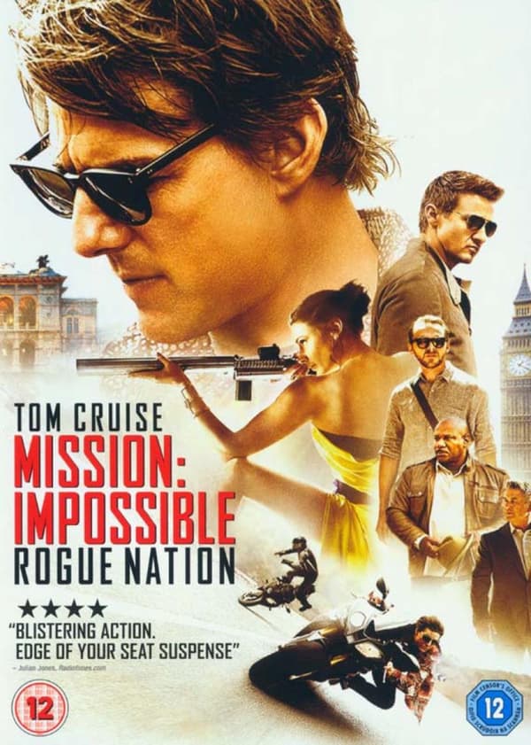 Mission: Impossible 5: Rogue Nation (2015) (DVD)