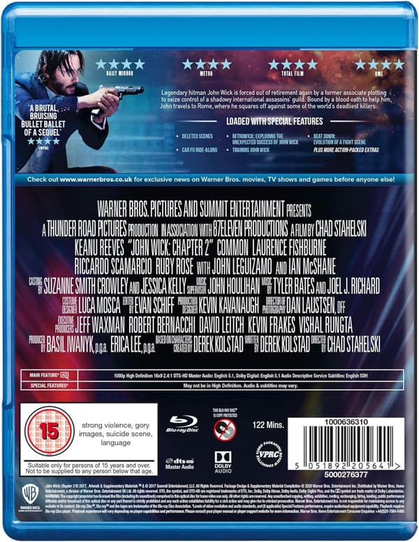 John Wick: Chapter 2 (2017) (Blu-Ray)
