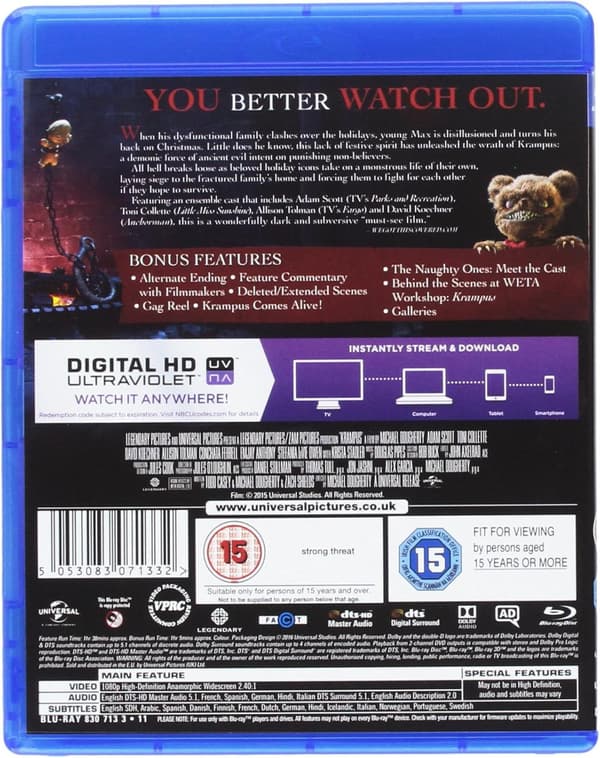 Krampus (2015) (Blu-Ray)
