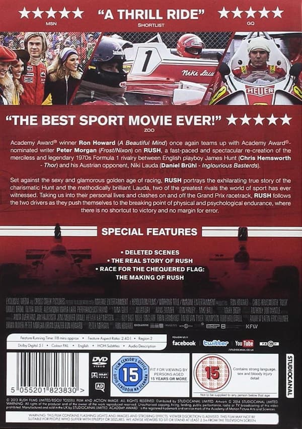 Rush (2013) (DVD)