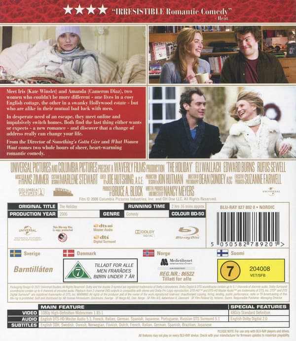 The Holiday (2006) (Blu-Ray)