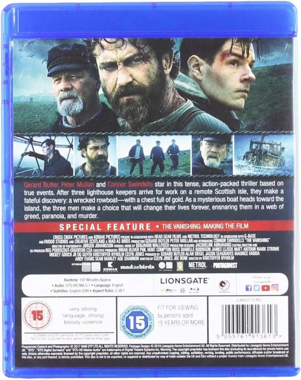 The Vanishing (2018) (Blu-Ray)