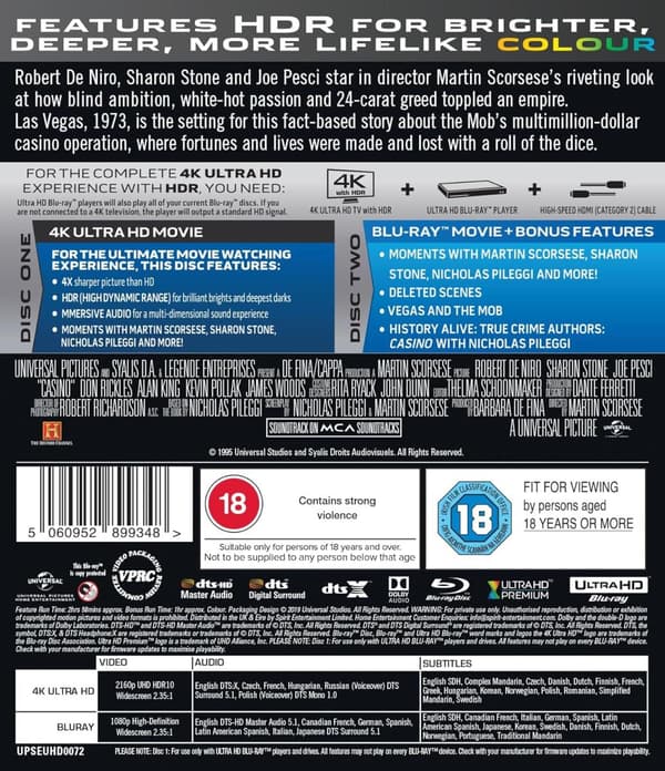 Casino (1995) (4K UHD)