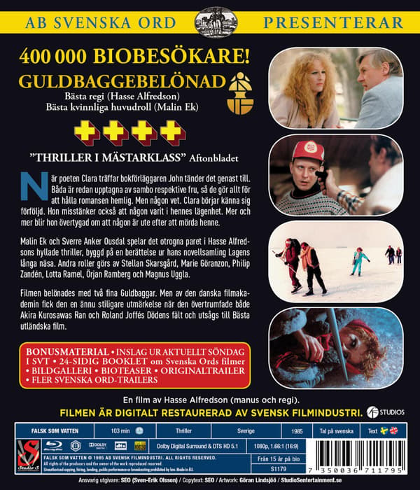 Falsk som vatten (1985) (Blu-Ray)