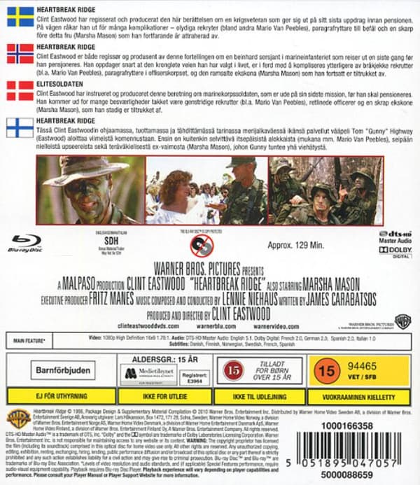 Heartbreak Ridge (1986) (Blu-Ray)