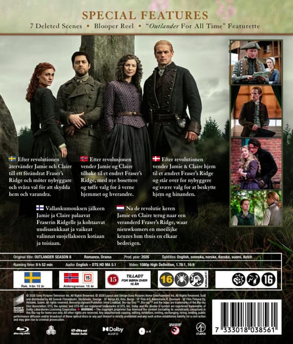 Outlander Season 8 (2026) (Blu-Ray)