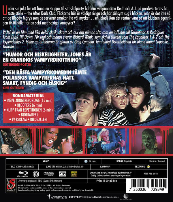 Vamp (1986) (Blu-Ray)