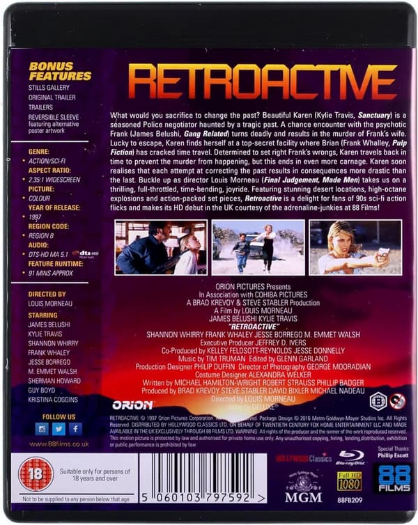 Retroactive (1997) (Blu-Ray)