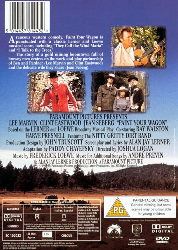 Paint Your Wagon (1969) (DVD)