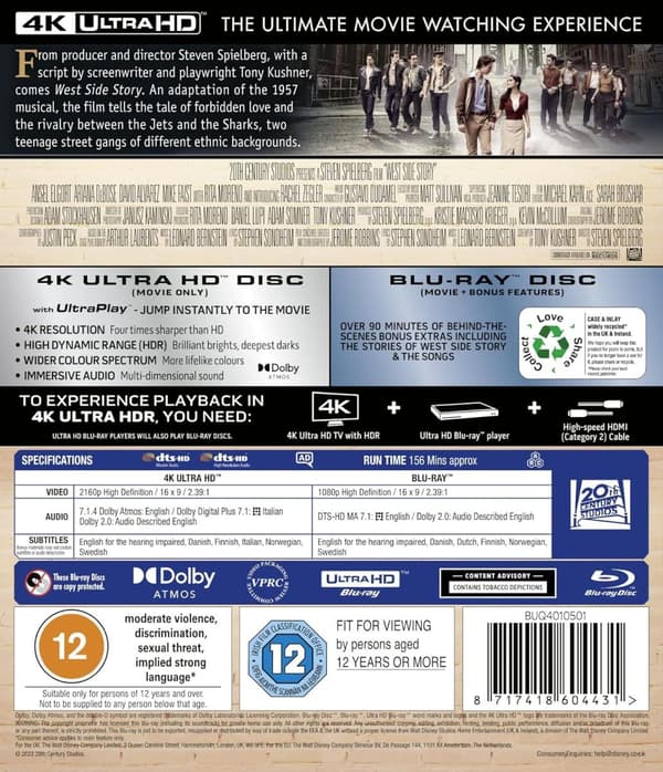 West Side Story (2021) (4K UHD)