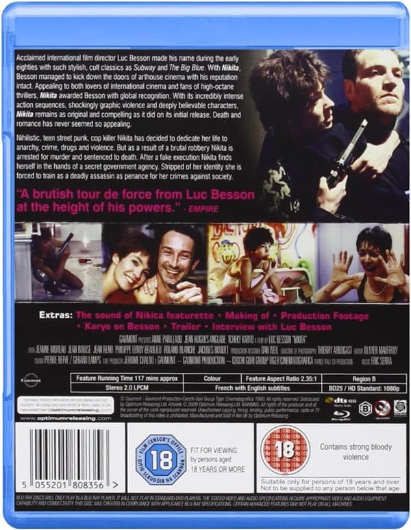 Nikita (1990) (Blu-Ray)