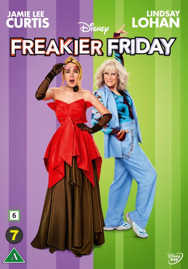 Freakier Friday (2025) DVD (svensk text)