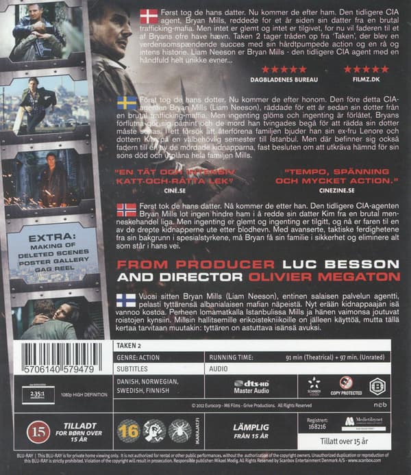 Taken 2 (2012) (Blu-Ray)