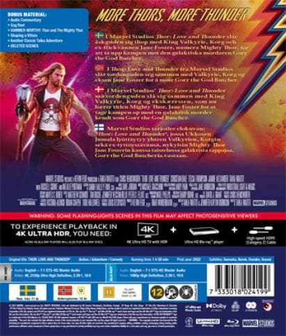 Thor 4: Love And Thunder (2022) (4K UHD)