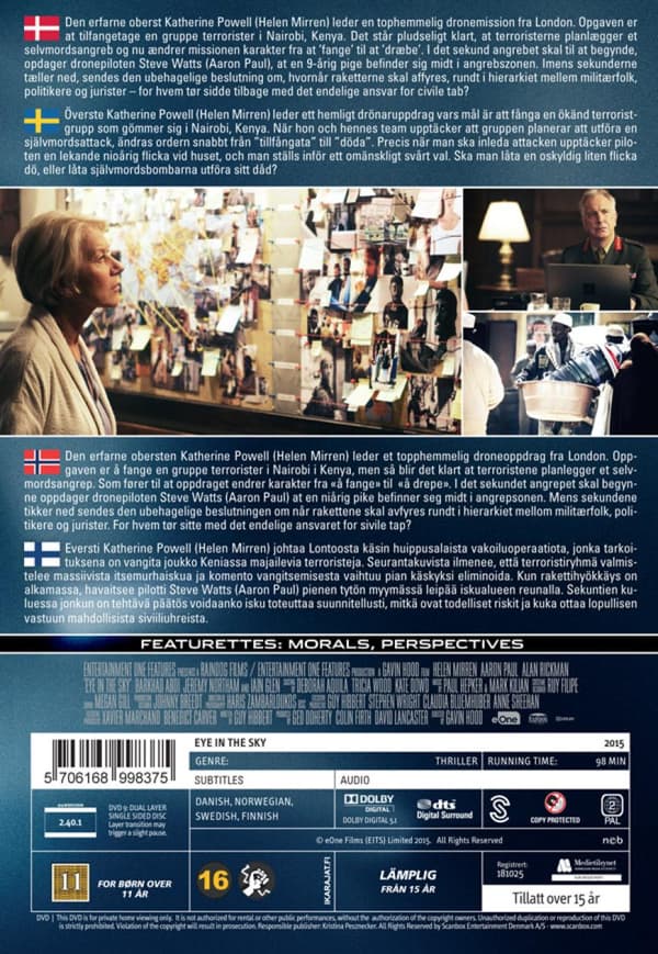 Eye in the Sky (2015) (DVD)