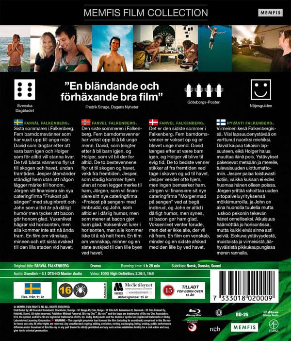 Farväl Falkenberg (2006) (Blu-Ray)