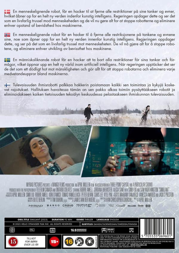 Simulant (2023) (DVD)
