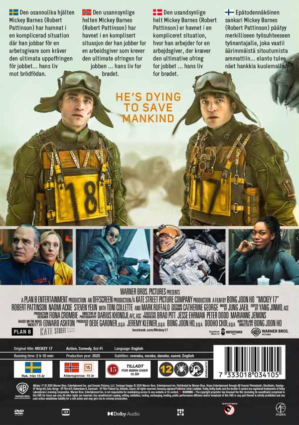 Mickey 17 (2025) (DVD)