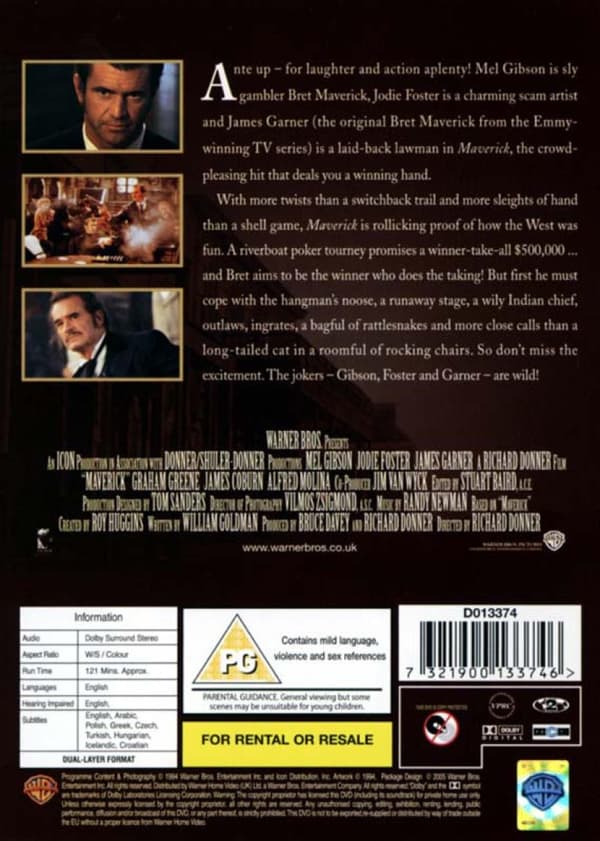 Maverick (1994) (DVD)