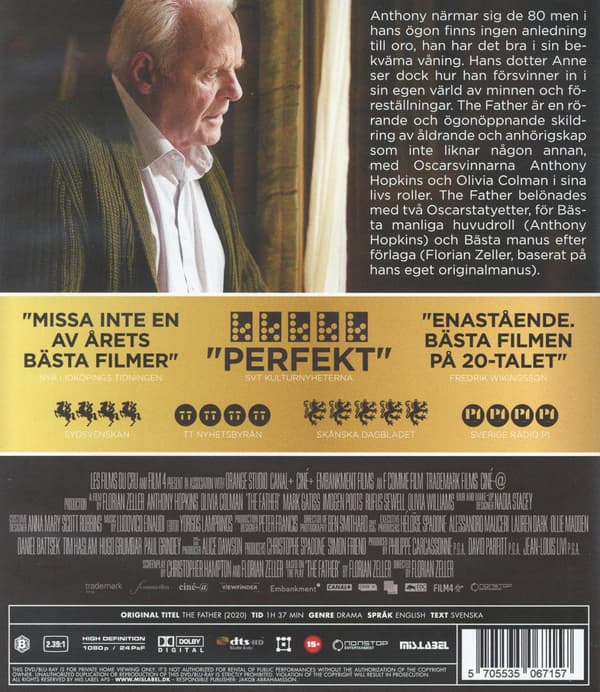 The Father (2020) (Blu-Ray)