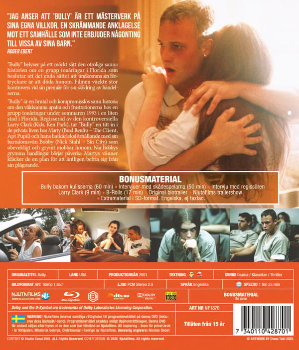 Bully (2001) (Blu-Ray)