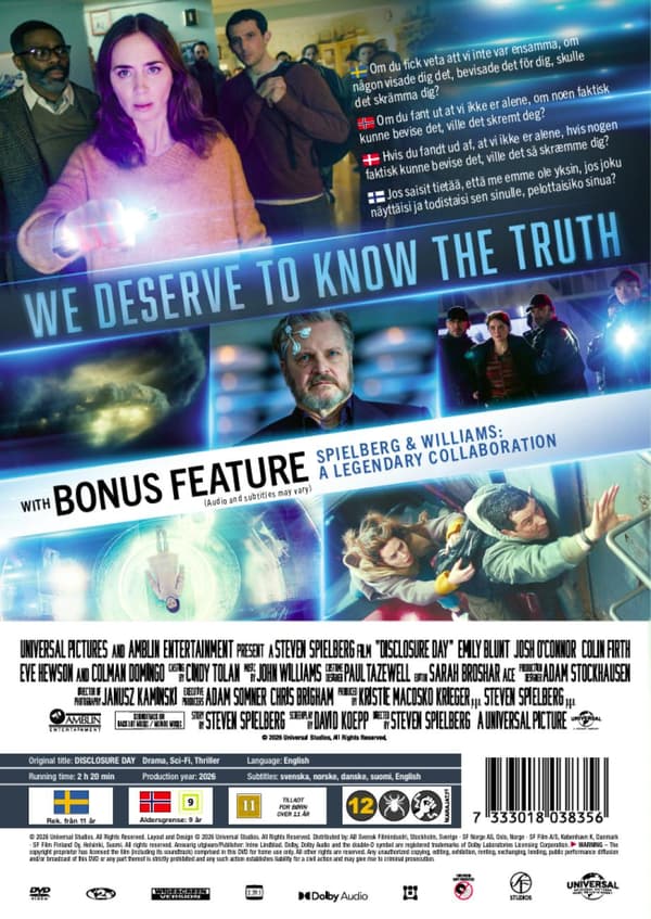 Disclosure Day (2026) (DVD)
