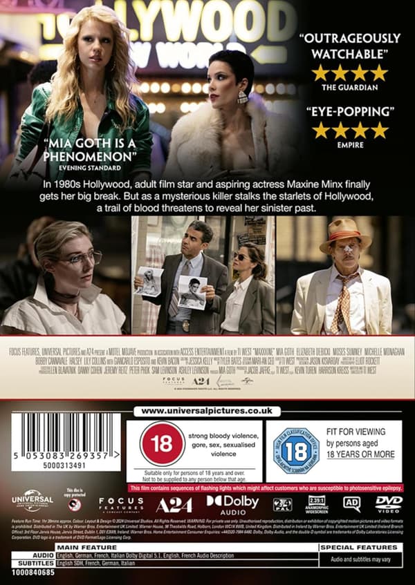 Maxxxine (2024) (DVD)