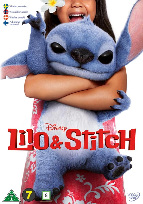 Lilo & Stitch (2025) DVD (svensk text)