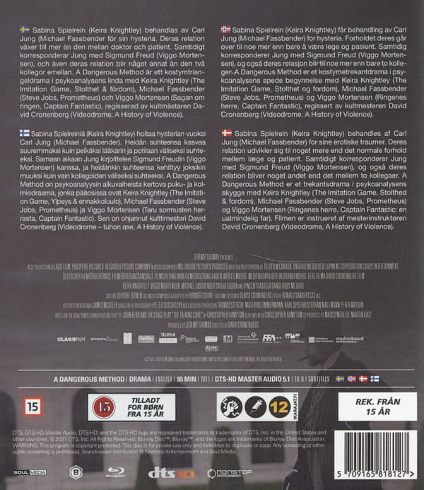 A Dangerous Method (2011) (Blu-Ray)