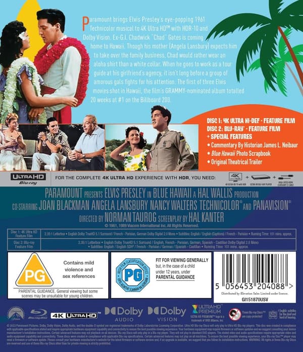 Blue Hawaii (1961) (4K UHD)
