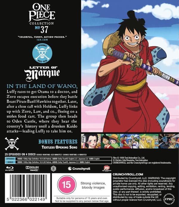 One Piece - Collection 37 (Blu-Ray)