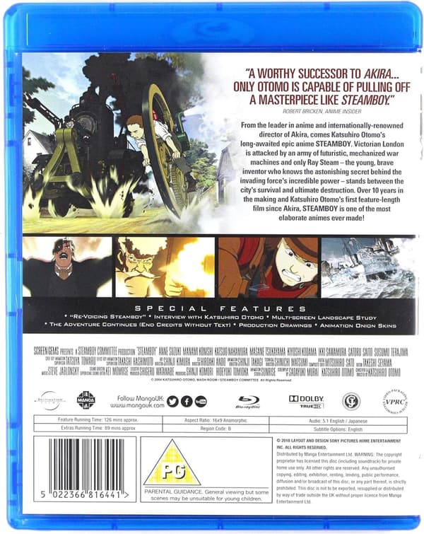 Steamboy (2004) (Blu-Ray)