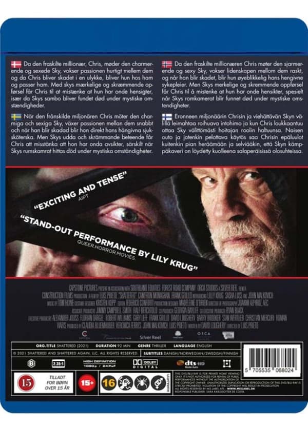 Shattered (2022) (Blu-Ray)