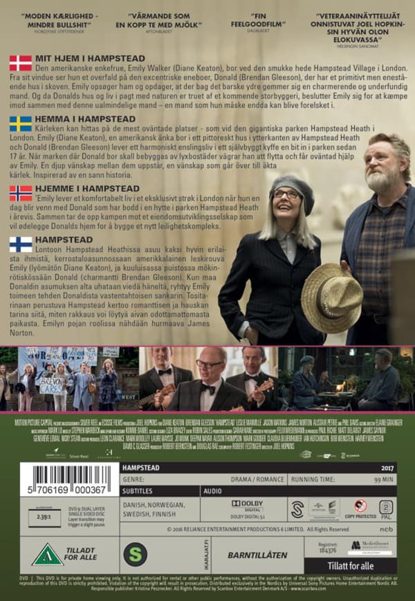 Hampstead (2017) (DVD)