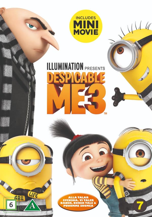 Despicable Me 3 (2017) / Dumma mej (DVD)