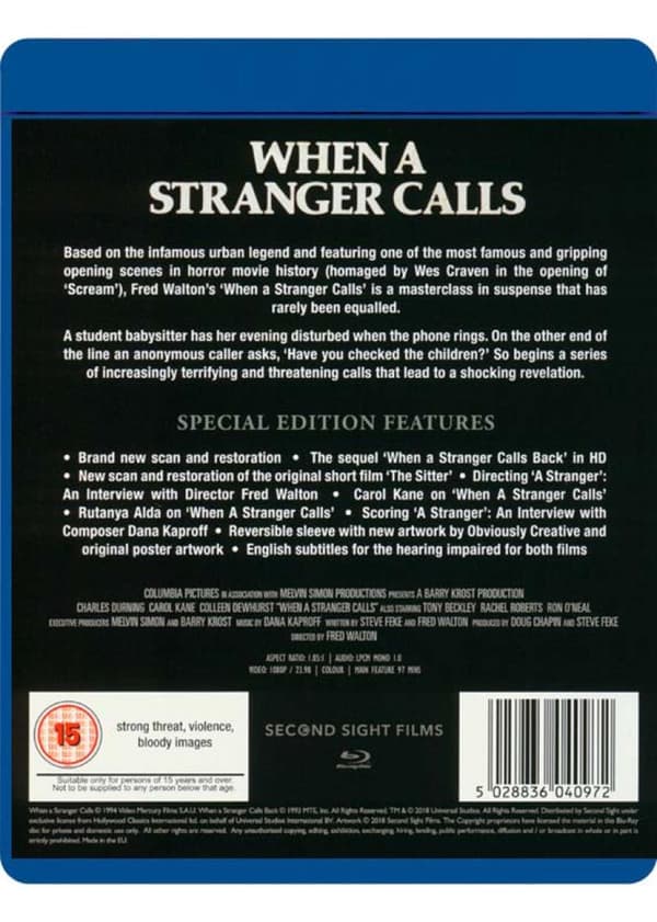 When A Stranger Calls (1979) (Blu-Ray)