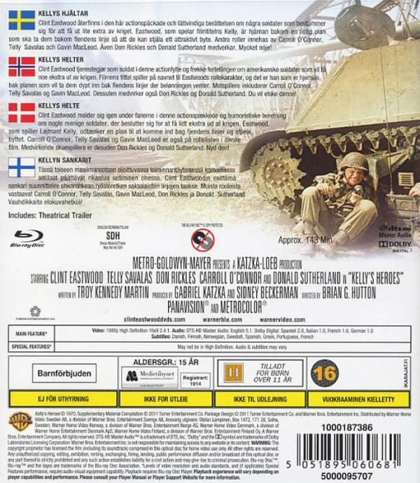 Kellys Heroes (1970) (Blu-Ray)