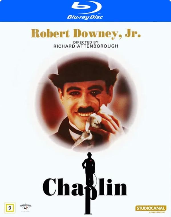 Chaplin (1992) Blu-Ray (svensk text)