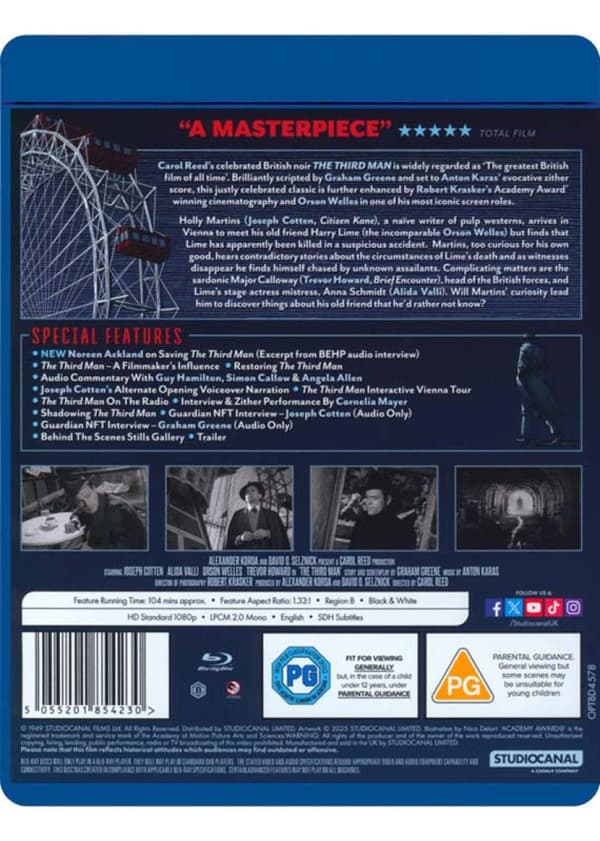 The Third Man (1949) (Blu-Ray)
