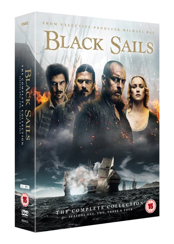 Black Sails The Complete Series (2014-2017) (DVD)