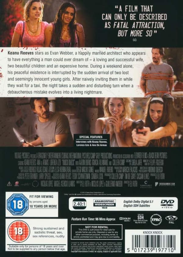 Knock Knock (2015) (DVD)