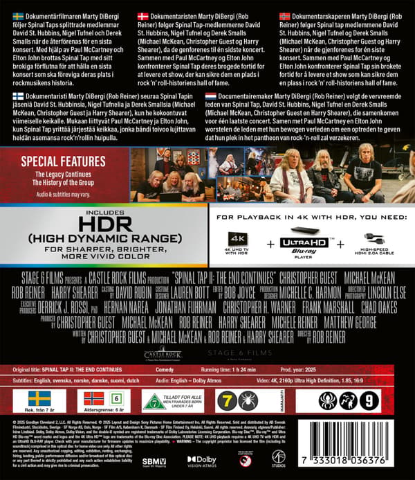 Spinal Tap II: The End Continues (2025) (4K UHD)