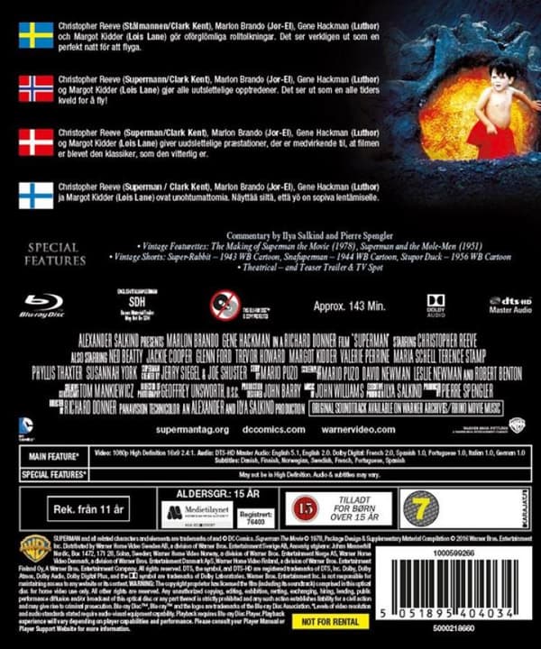 Superman I (1978) (Blu-Ray)